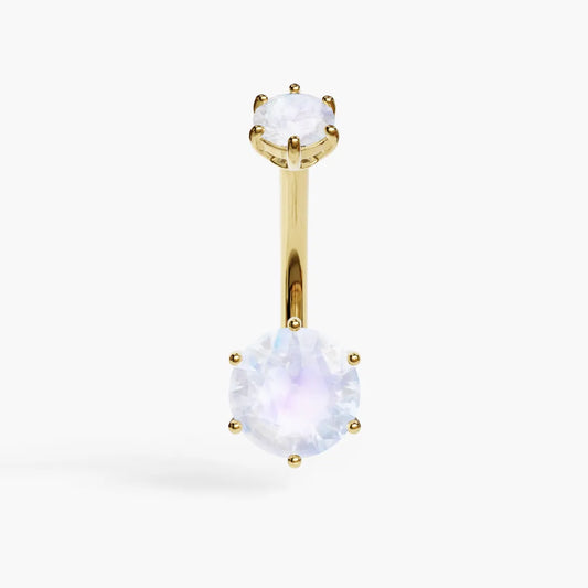 Orb 7mm Moonstone Belly Ring