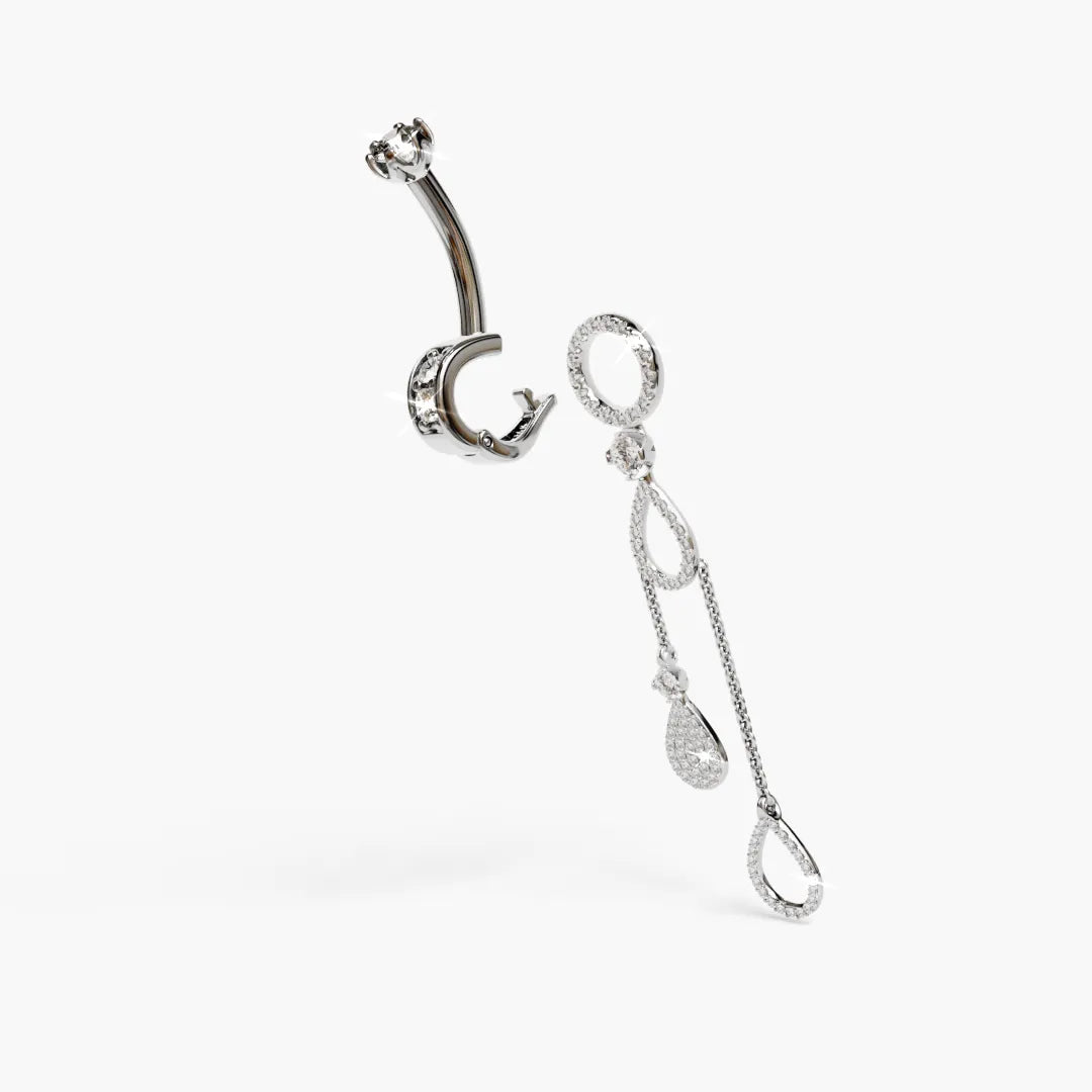 Sun Kissed Charm White Gold