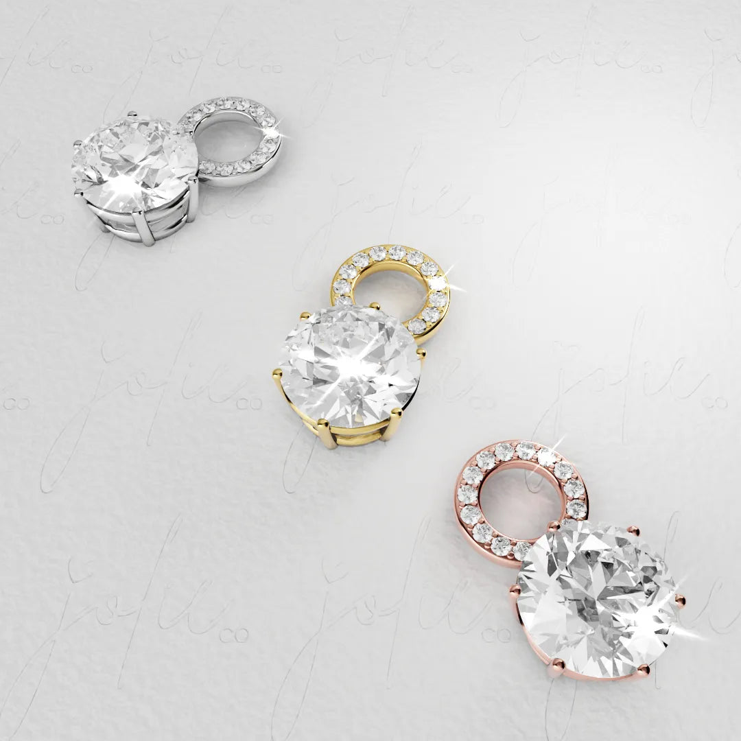 Radiance Charm White Gold & Platinum