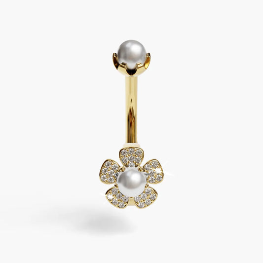 Wildflower Dome Belly Ring