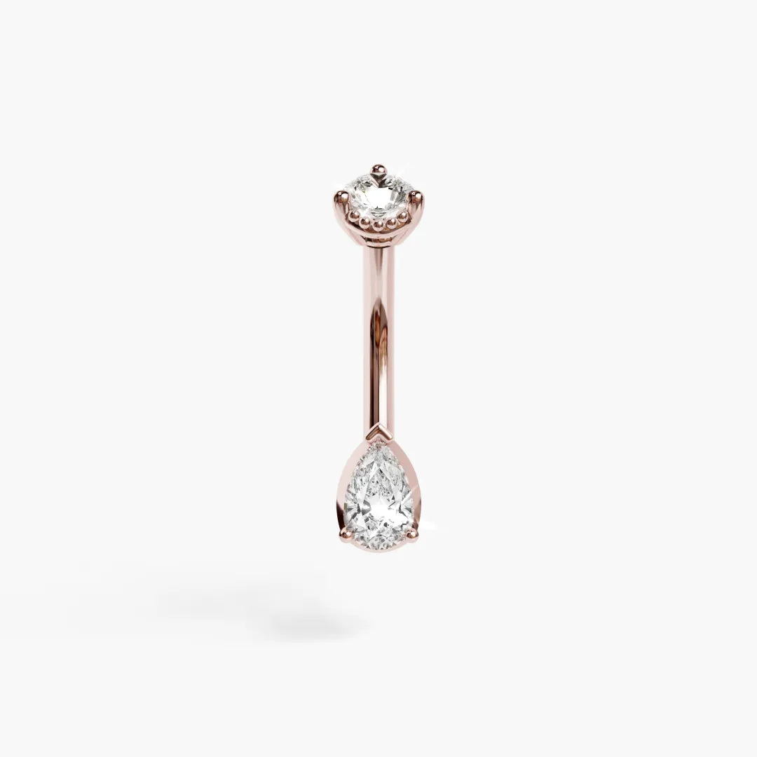 La Femme 0.3 ct. Diamond Belly Ring