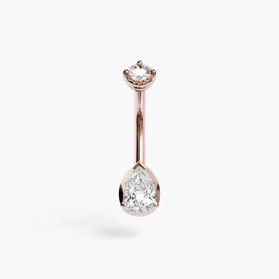La Femme 0.5 ct. Diamond Belly Ring