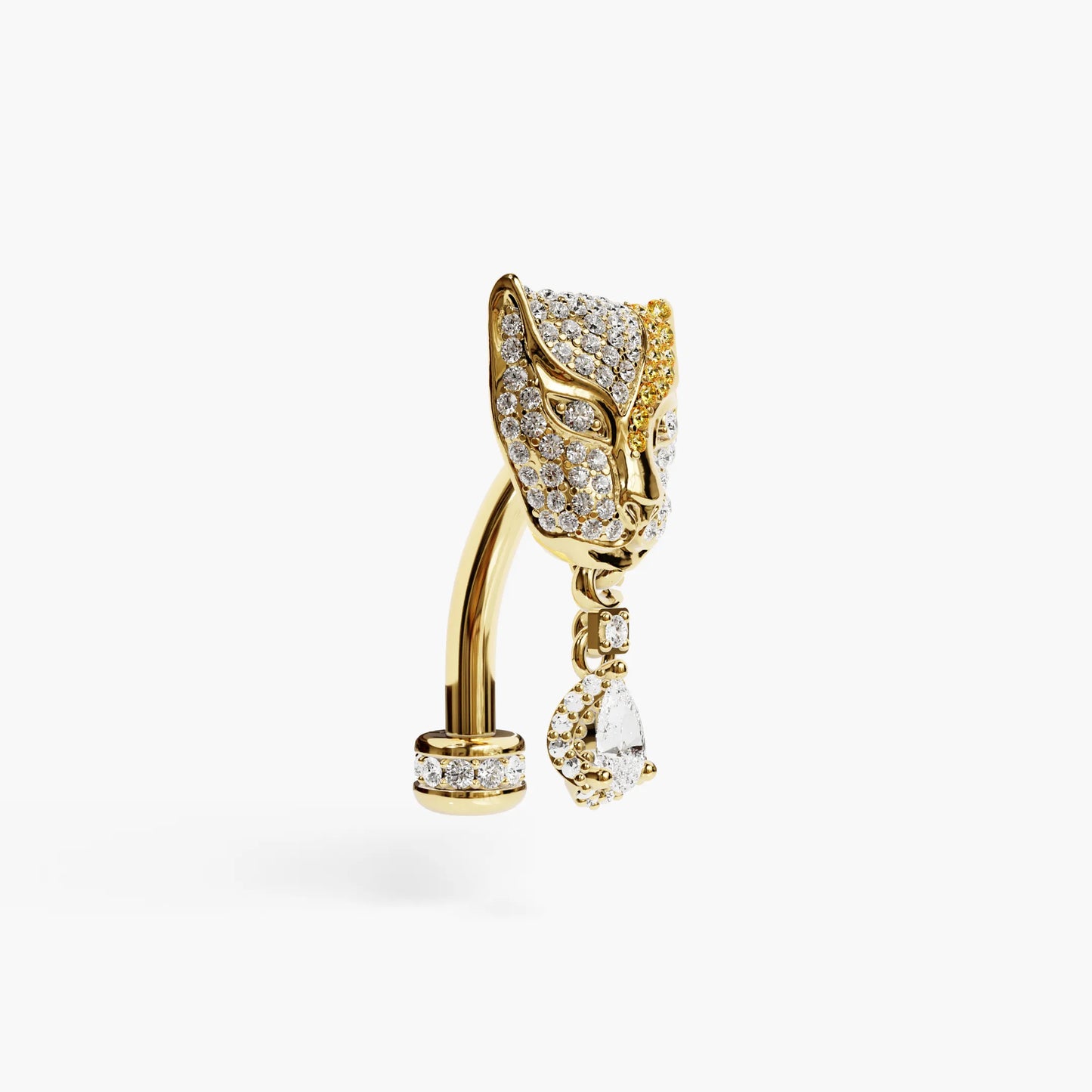 Sauvage Marked Floating Belly Ring