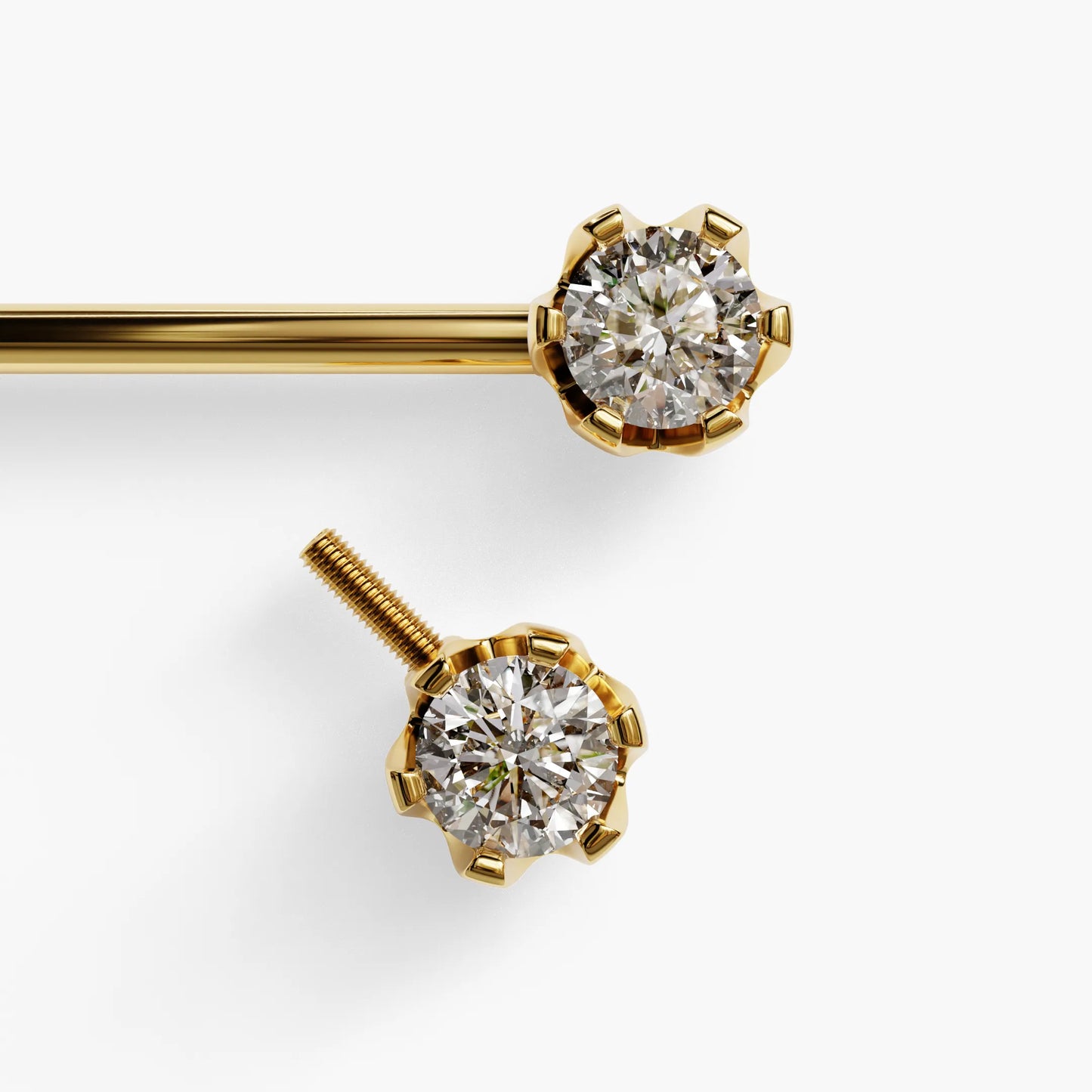 Orchid Nipple Barbell