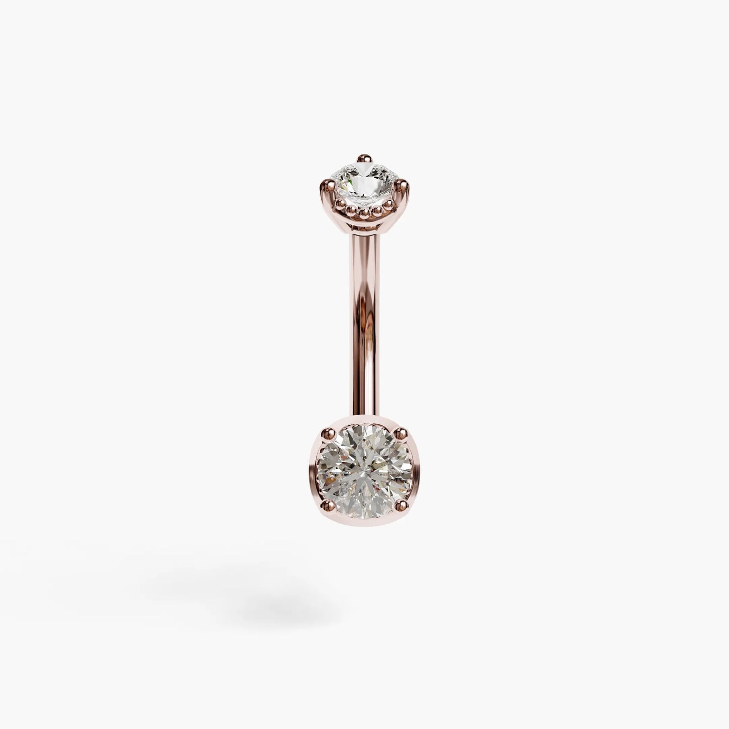 La Femme Orb 0.8 ct. Diamond Belly Ring