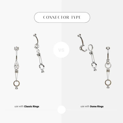 Marry Me Charm White Gold