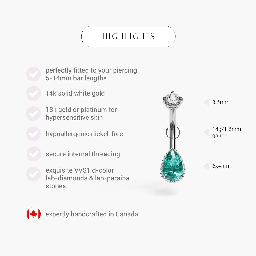 La Femme Siren 0.5ct Pavé White Gold