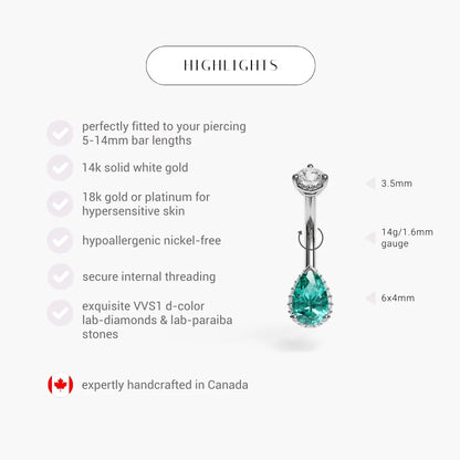 La Femme Siren 0.5ct Pavé White Gold