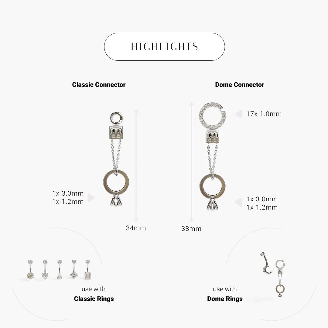 Marry Me Charm White Gold