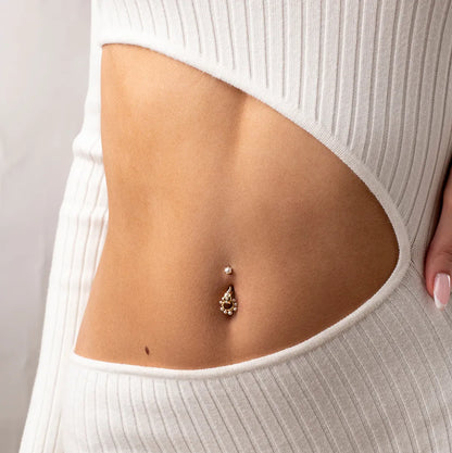 Pearl Dome Belly Ring