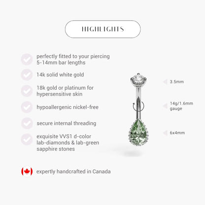 La Femme Ivy 0.5ct Pavé White Gold