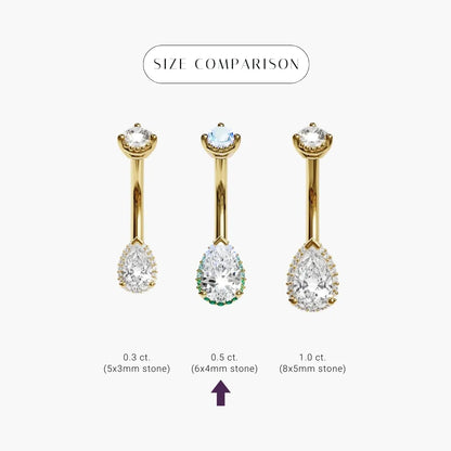 La Femme Siren Halo 0.5ct Pavé