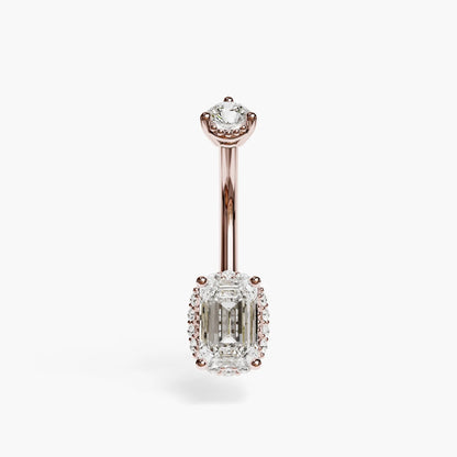 La Femme Emerald Pavé 0.7 ct. Lab Diamond Belly Ring