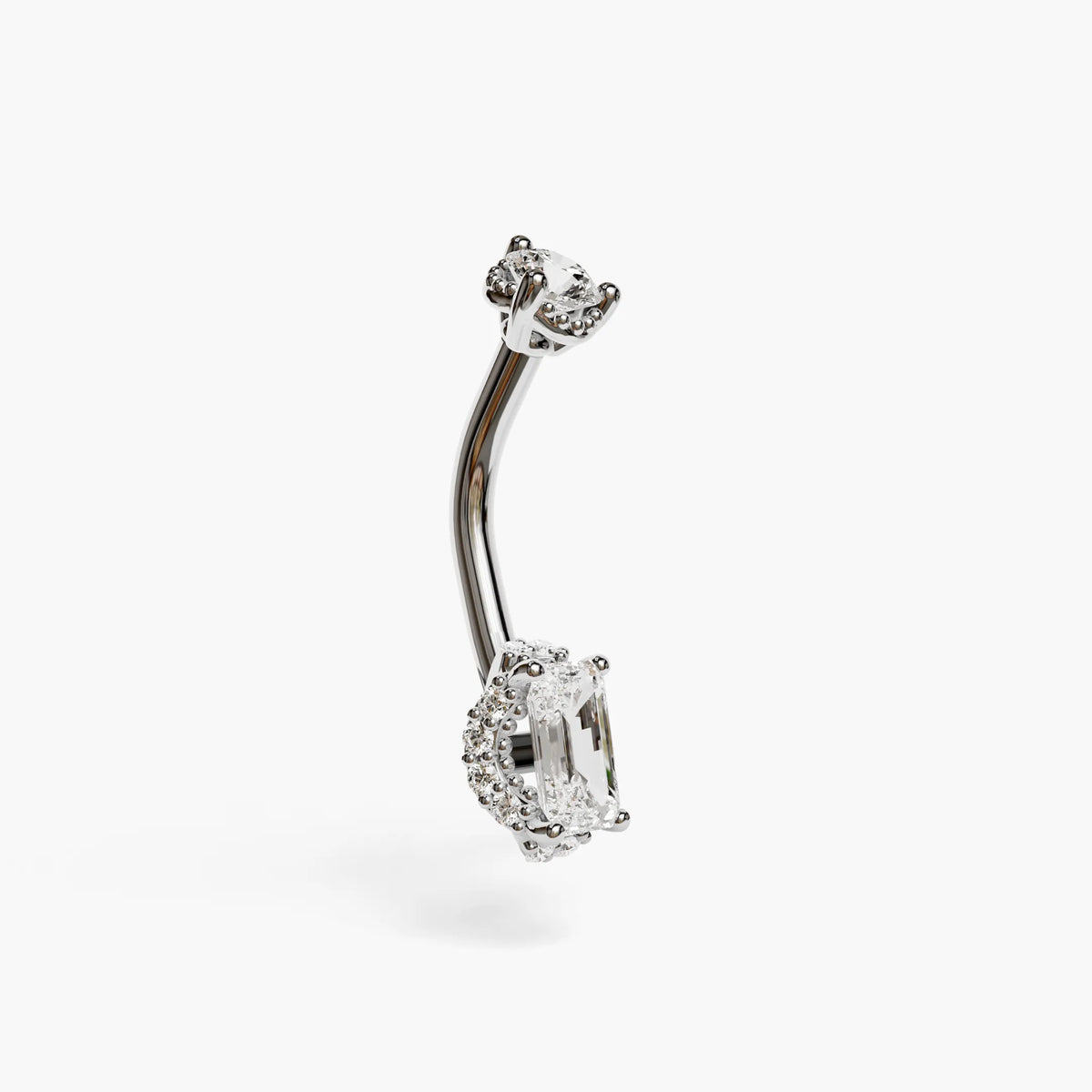 La Femme Emerald Pavé 0.4 ct. Lab Diamond Belly Ring