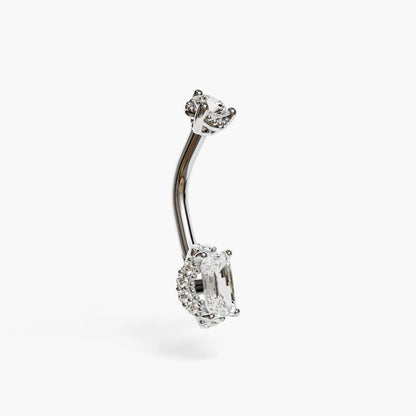 La Femme Emerald Pavé 0.4 ct. Lab Diamond Belly Ring