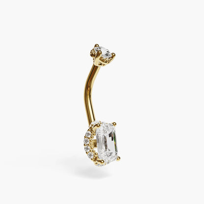 La Femme Emerald Pavé 0.7 ct. Lab Diamond Belly Ring
