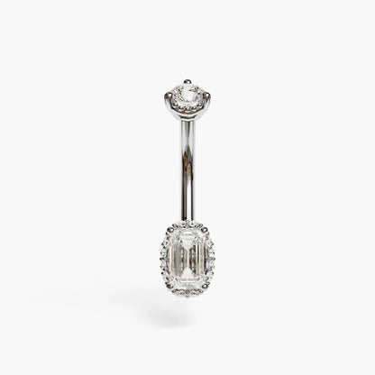 La Femme Emerald Pavé 0.4 ct. Lab Diamond Belly Ring