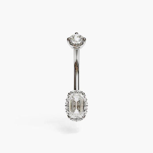 La Femme Emerald Pavé 0.4 ct. Lab Diamond Belly Ring