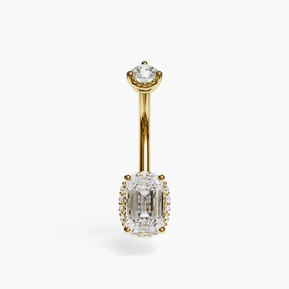 La Femme Emerald Pavé 0.7 ct. Lab Diamond Belly Ring