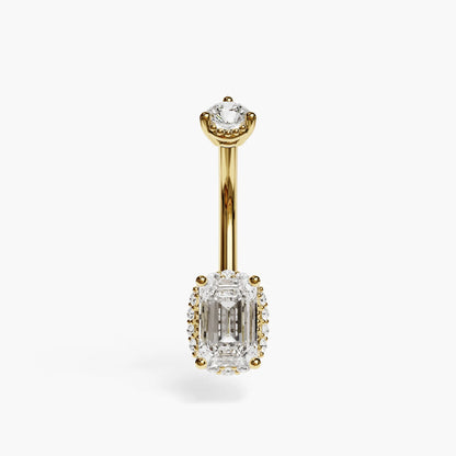 La Femme Emerald Pavé 0.7 ct. Lab Diamond Belly Ring
