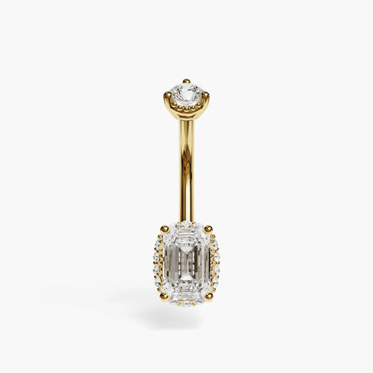La Femme Emerald Pavé 0.7 ct. Lab Diamond Belly Ring