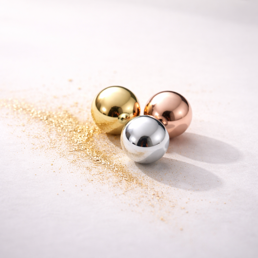 La Lune Reine Envy Nipple Barbell in 10k, 14k & 18k Yellow & Rose Gold ...