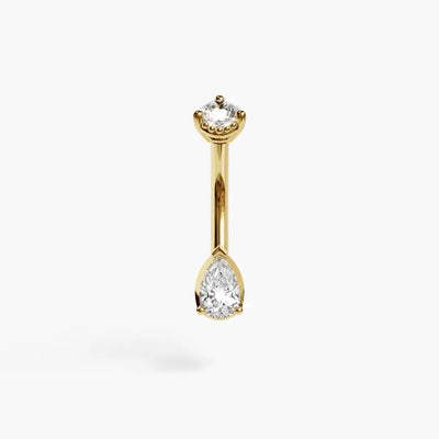 La Femme 0.3 ct. Diamond Belly Ring