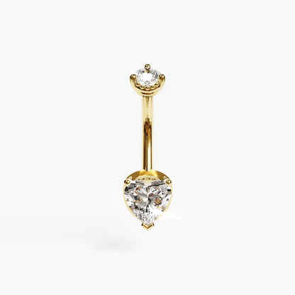 La Femme Heart 1.0 ct. Diamond Belly Ring