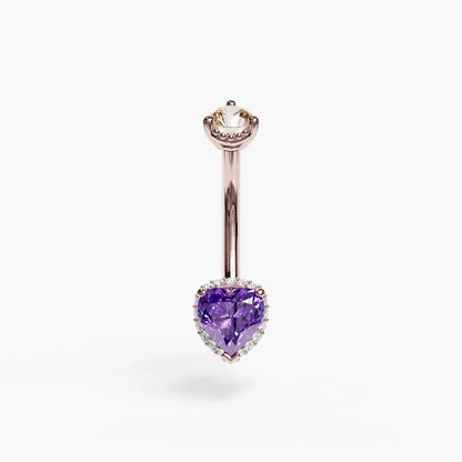 La Femme Royale Pavé 1.0 ct. Belly Ring