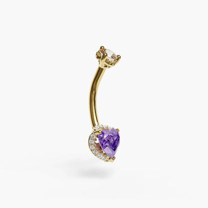 La Femme Royale Pavé 1.0 ct. Belly Ring