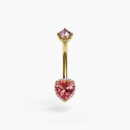 La Femme Blush Pavé 1.0 ct. Belly Ring