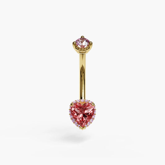 La Femme Blush Pavé 1.0 ct. Belly Ring