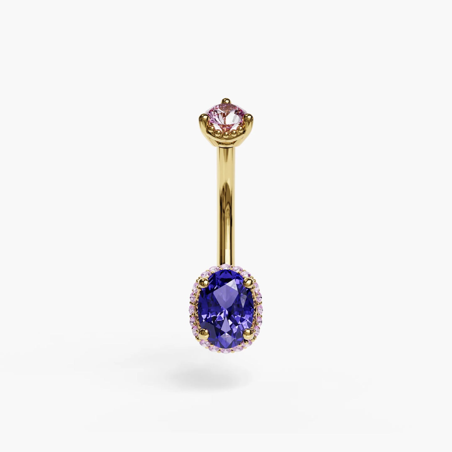 La Femme Velvet Pavé 0.9 ct. Belly Ring