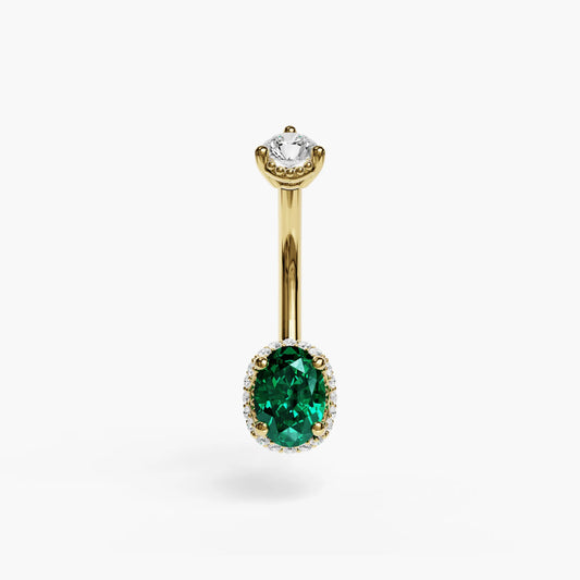 La Femme Envy Pavé 0.9 ct. Belly Ring
