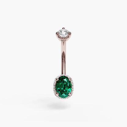 La Femme Envy Pavé 0.9 ct. Belly Ring