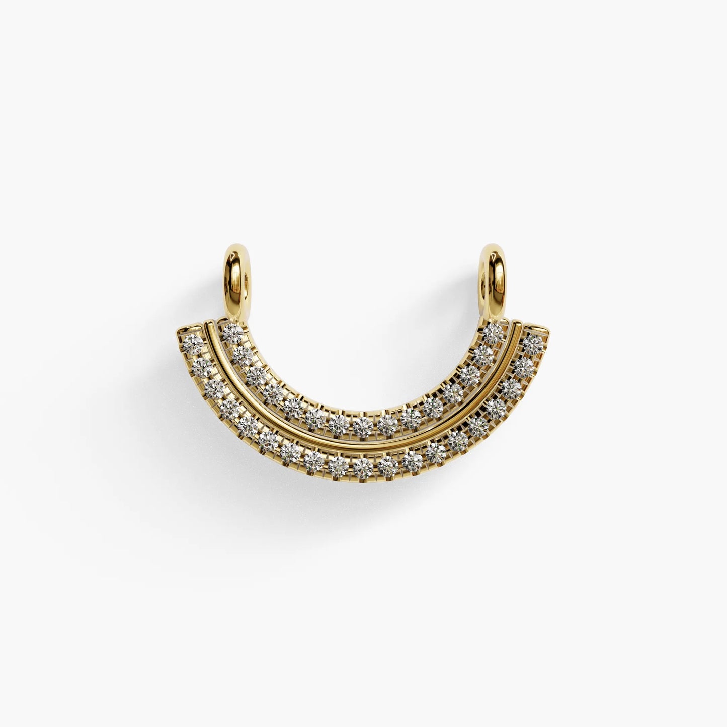 La Lune Double Arc Nipple Barbell