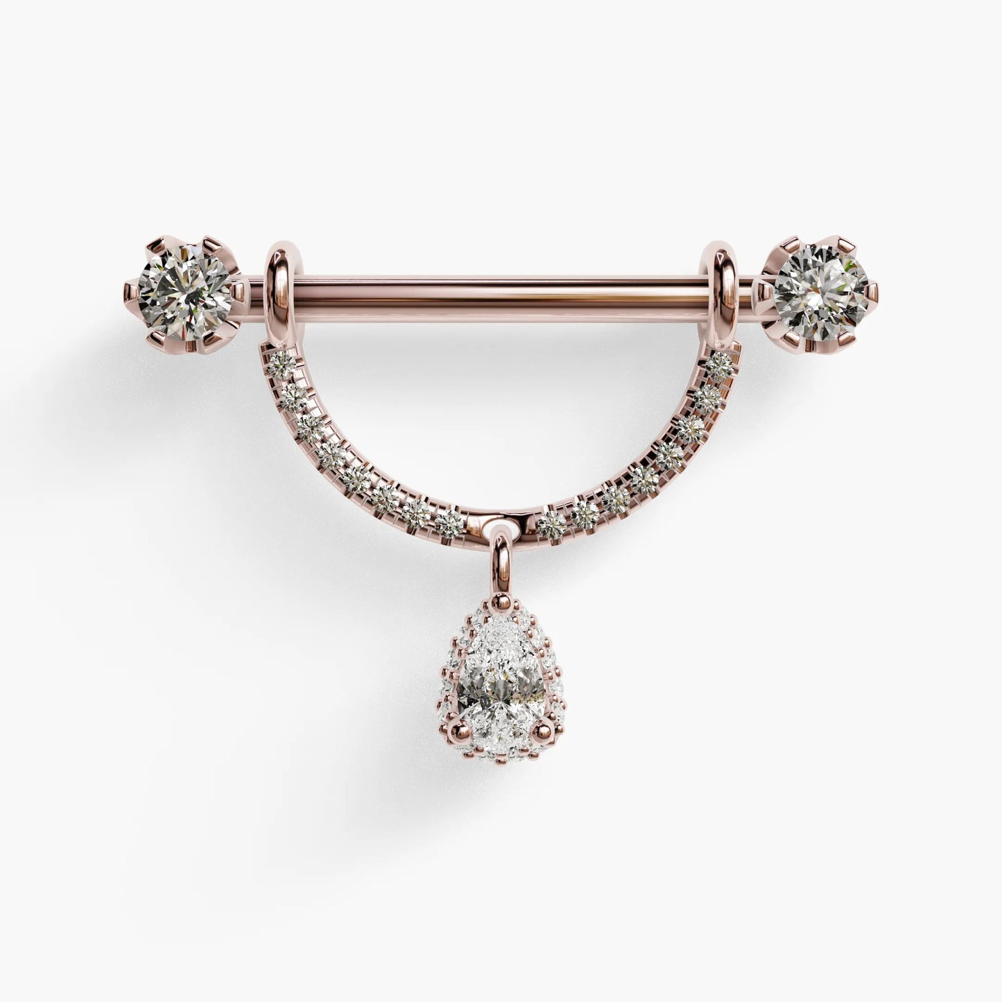 La Lune Reine Nipple Barbell