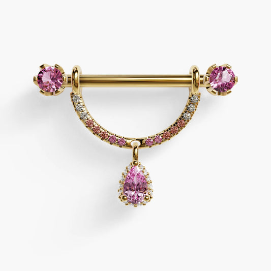 La Lune Reine Blush Nipple Barbell