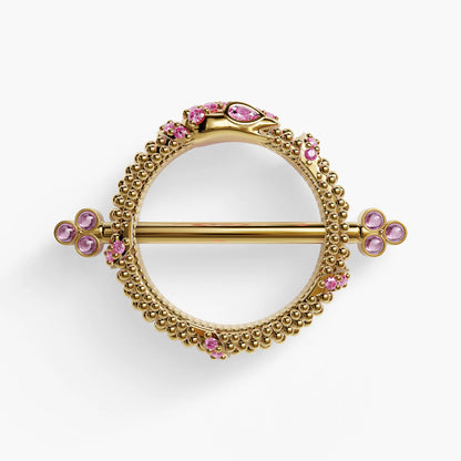 Ouro Blush Nipple Barbell