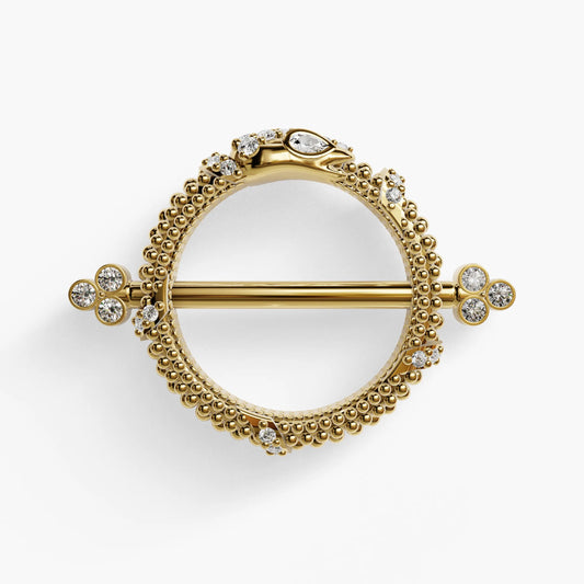 Ouro Nipple Barbell