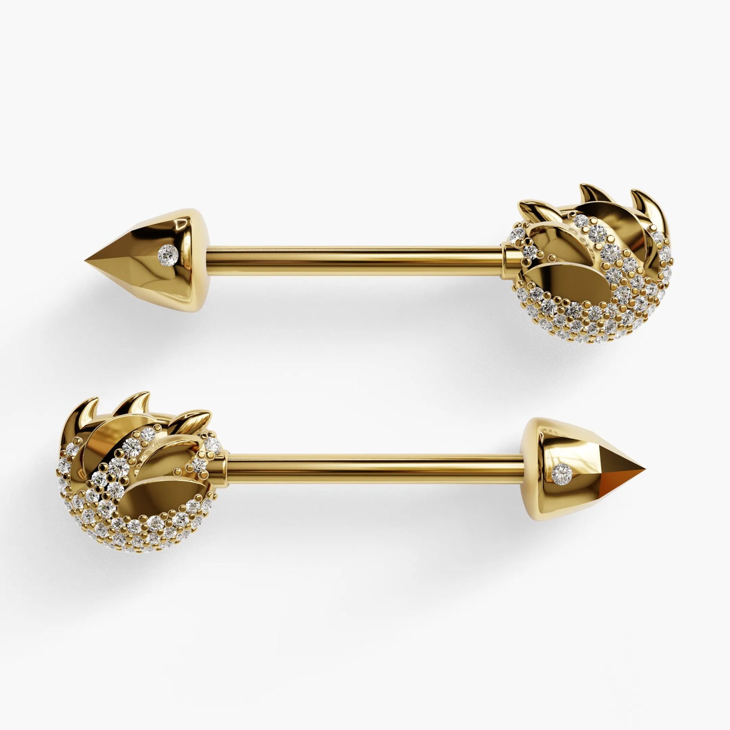 Sauvage Paw Nipple Barbell