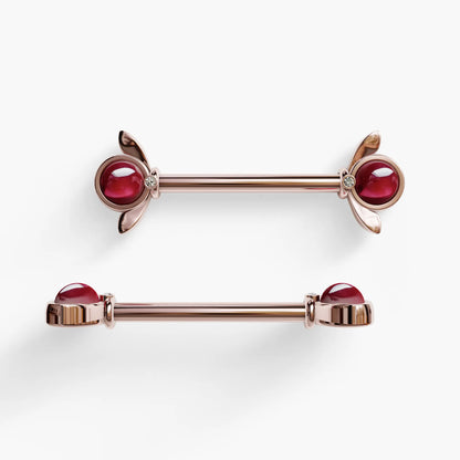 Rouge Bloom Nipple Barbell