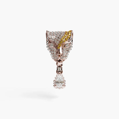 Sauvage Marked Floating Belly Ring
