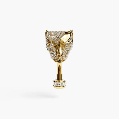 Sauvage Bare Floating Diamond Belly Ring