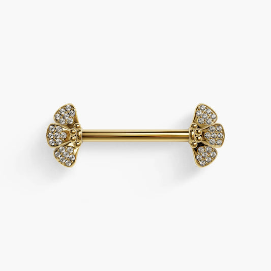 Wildflower Mini Nipple Barbell