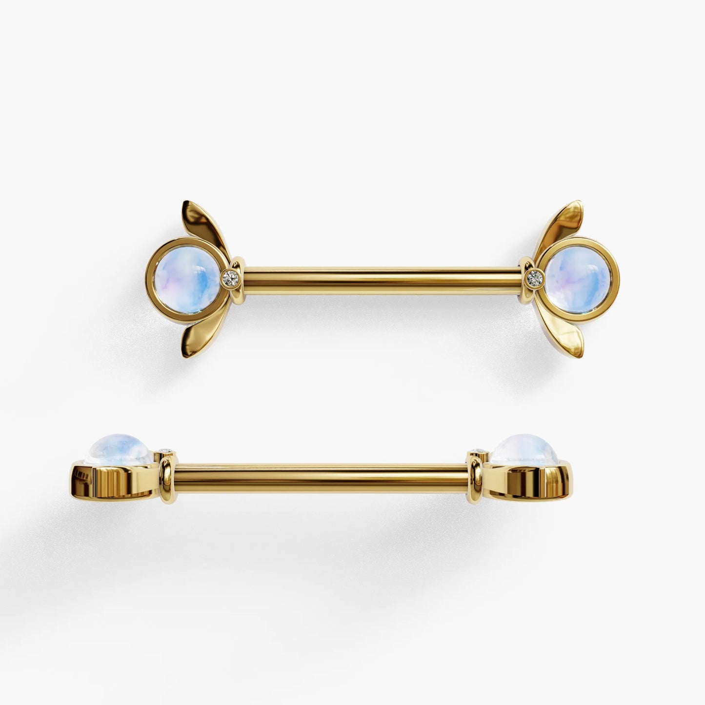 Moon Bloom Nipple Barbell