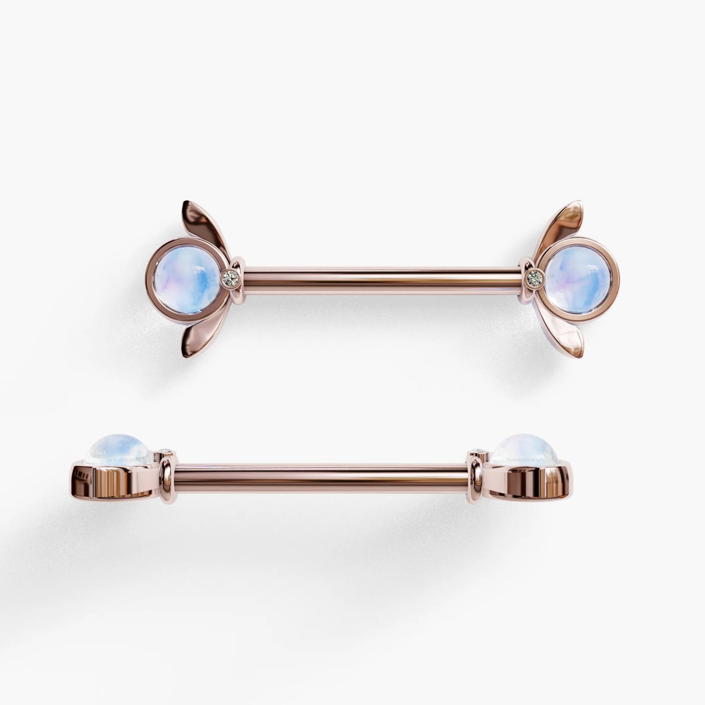 Moon Bloom Nipple Barbell