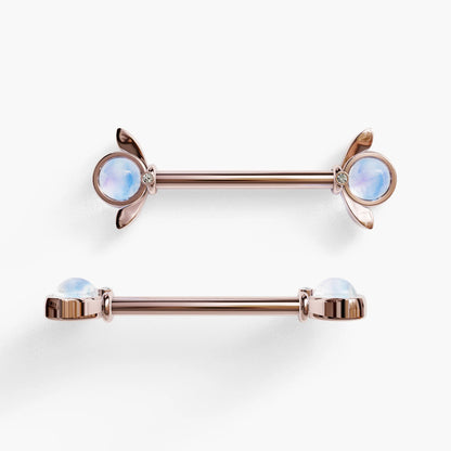 Moon Bloom Nipple Barbell