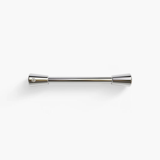 The Fine Line Nipple Barbell White Gold