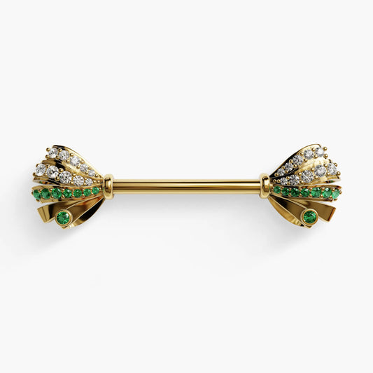 Put a Bow on It Nipple Barbell